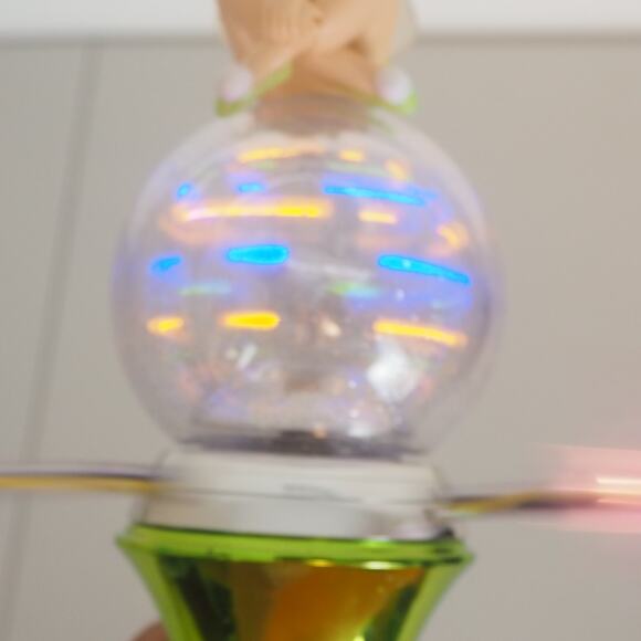 Disney Parks Tinker Bell Light Up Spinning Wand Disneyland DisneyWorld Peter Pan - Picture 7 of 11